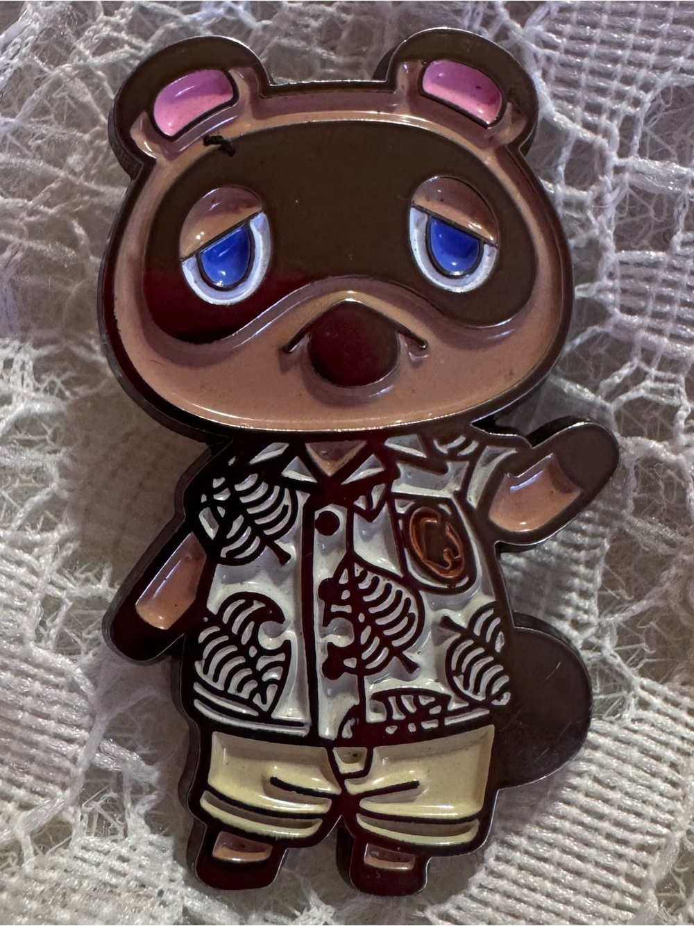Nintendo Animal Crossing Tom Nook Enamel Pin 2022 Official Licensed Collectible